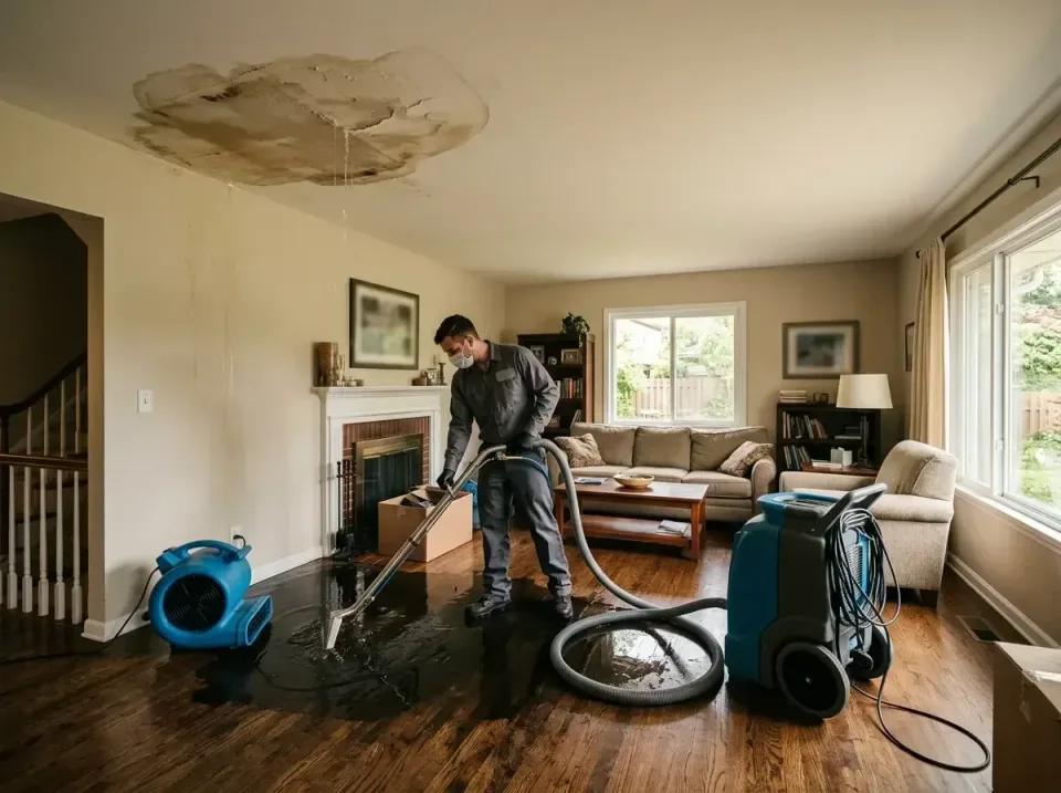 attic-pipe-burst-ceiling-drip-008 — frequently asked questions, Water Damage Restoration & Carpet Care in New Cassel, NY